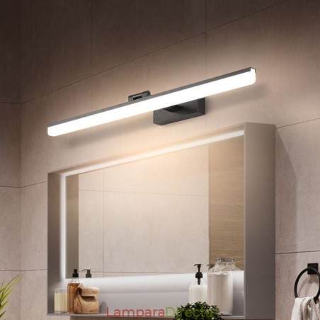 Lámpara de pared moderna con espejo frontal para baño Lámpara de pared moderna con espejo frontal para baño