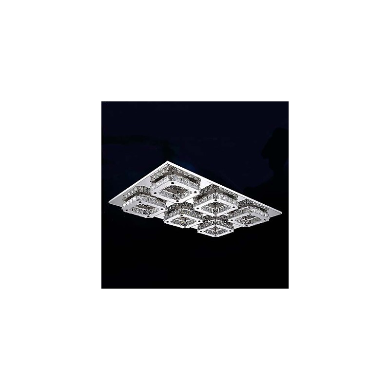 Lámpara empotrada moderna y contemporánea de metal galvanizado