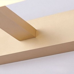 Lámpara de pared moderna con espejo frontal para baño