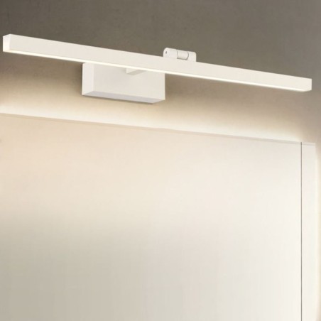 Aplique de pared con espejo frontal de estilo nórdico con ángulo ajustable para baño Aplique de pared con espejo frontal de estilo nórdico con ángulo ajustable para baño