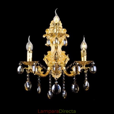Lámpara de pared de moda europea, aplique de pared de cristal de lujo, iluminación Lámpara de pared de moda europea, aplique de pared de cristal de lujo, iluminación
