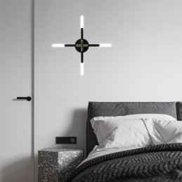Aplique de pared moderno minimalista blanco cálido creativo