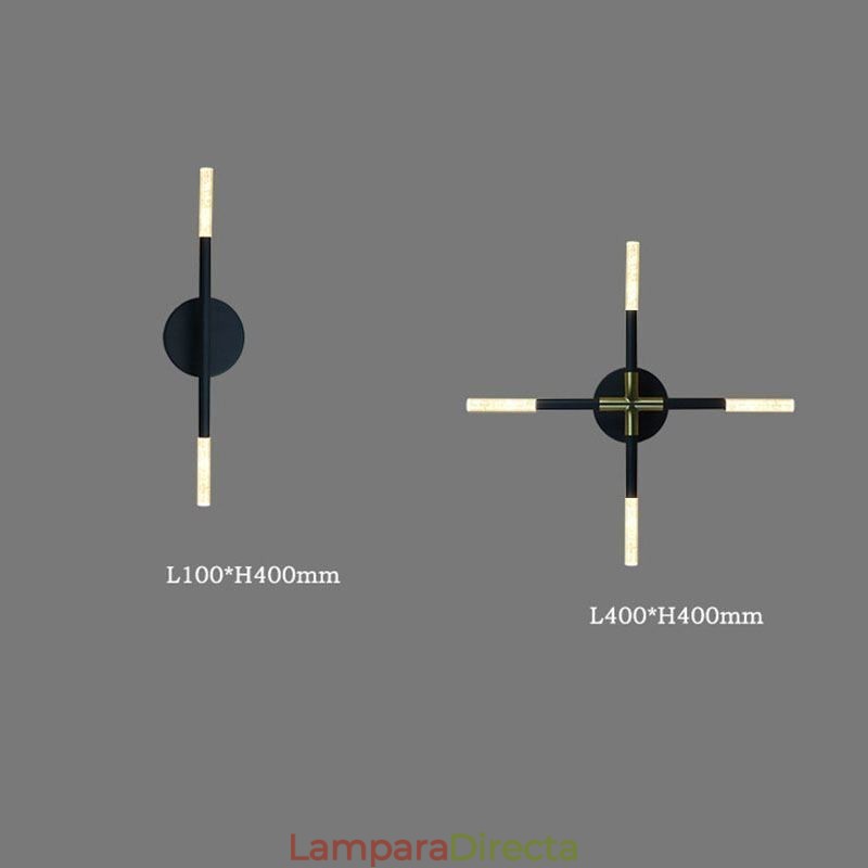 Aplique de pared moderno minimalista blanco cálido creativo