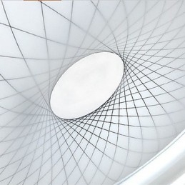 Lámpara de cristal romántica con luz de cúpula circular