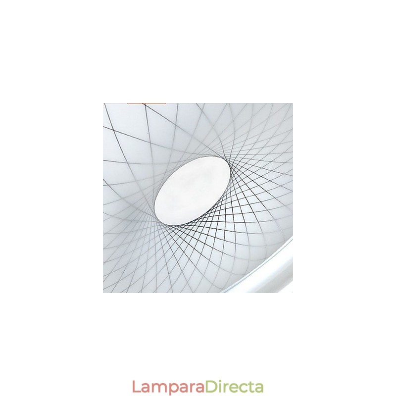 Lámpara de cristal romántica con luz de cúpula circular