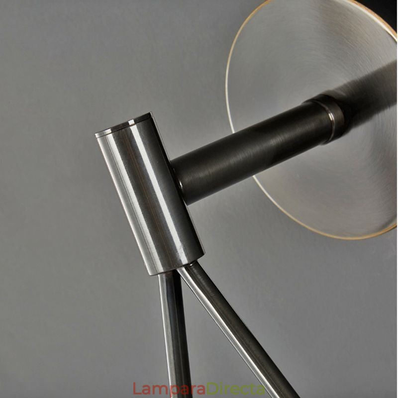 Aplique de pared moderno con forma de globo, de cristal, con forma de gota de agua negra