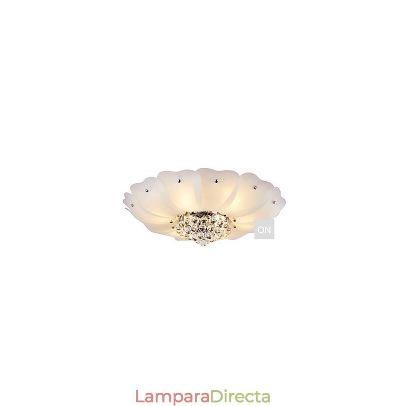 Lámpara colgante de metal galvanizado con cristal, estilo rústico, clásico, tradicional, contemporáneo y vintage.
