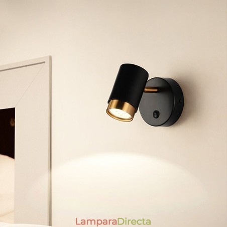 Lámpara de pared giratoria moderna, lámpara de pasillo minimalista Lámpara de pared giratoria moderna, lámpara de pasillo minimalista
