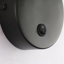 Lámpara de pared giratoria moderna, lámpara de pasillo minimalista