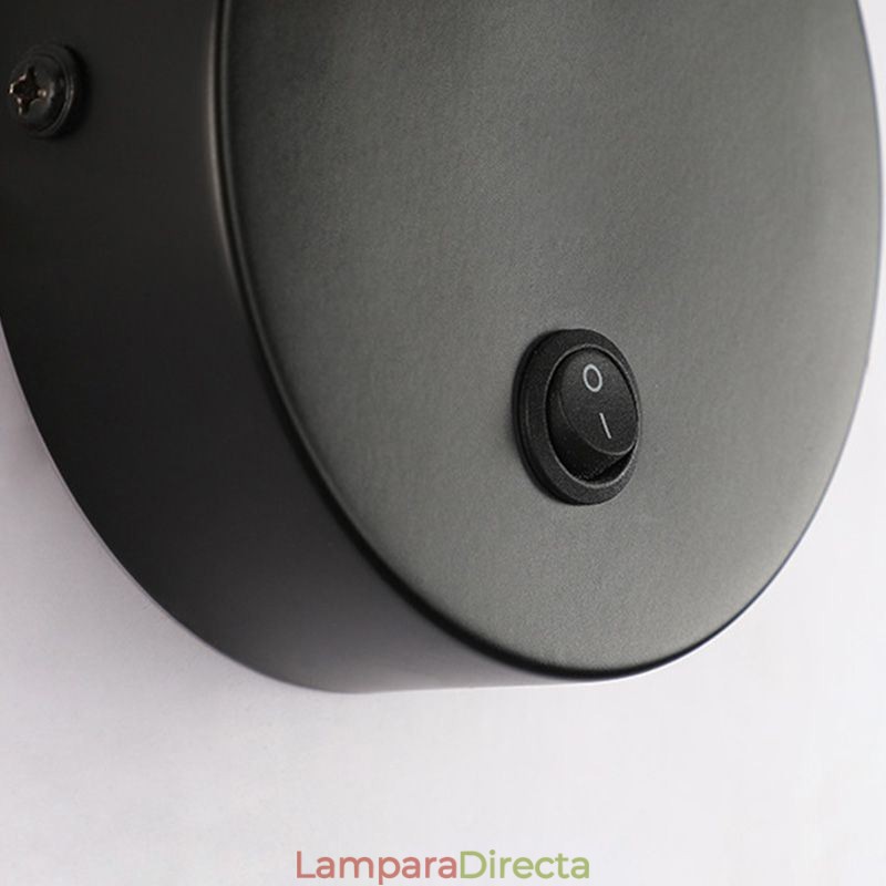 Lámpara de pared giratoria moderna, lámpara de pasillo minimalista