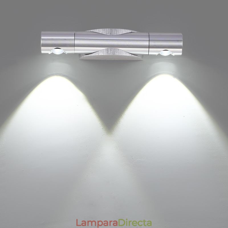 Lámpara de pared giratoria Aplique de pared Baño