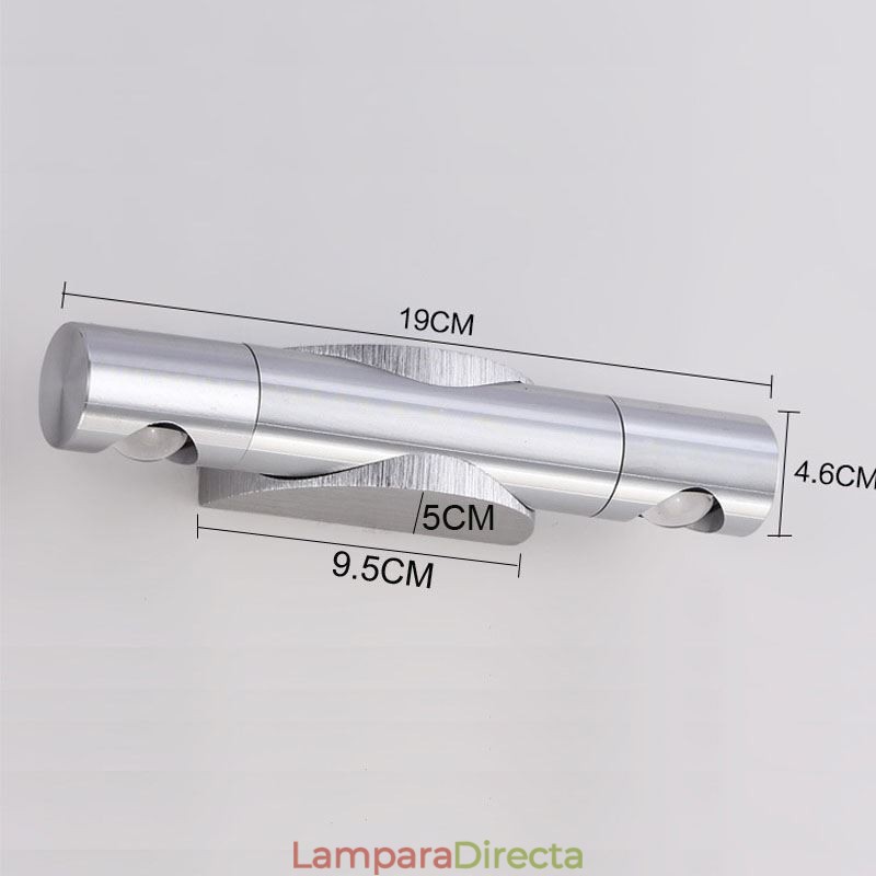 Lámpara de pared giratoria Aplique de pared Baño