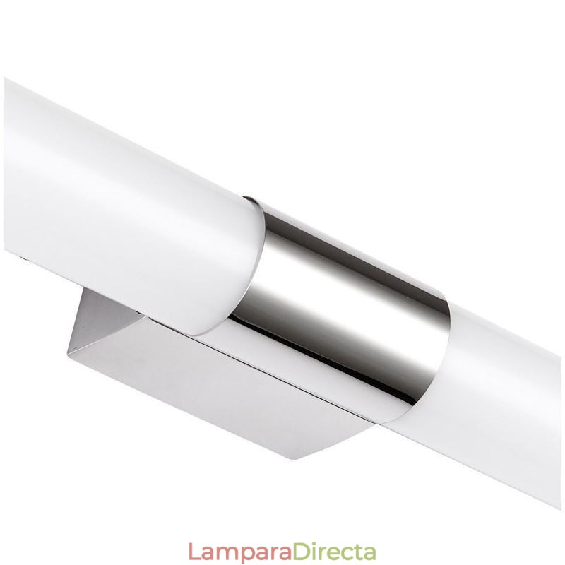 Lámpara de espejo de acero inoxidable, moderna lámpara de pared para baño, aplique de pared