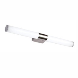 Lámpara de espejo de acero inoxidable, moderna lámpara de pared para baño, aplique de pared