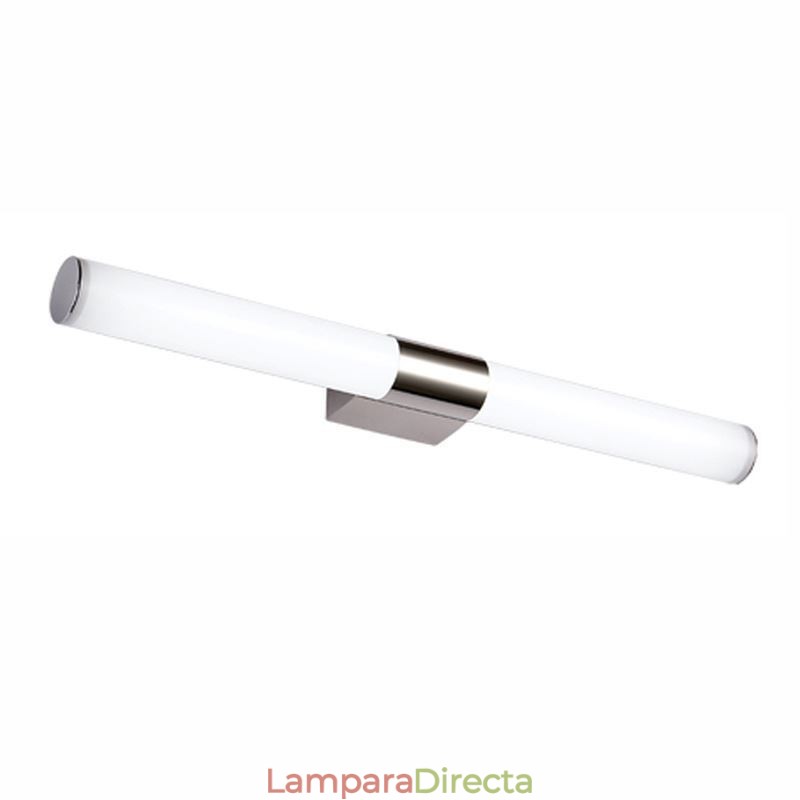 Lámpara de espejo de acero inoxidable, moderna lámpara de pared para baño, aplique de pared