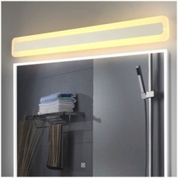 Nueva lámpara de espejo de pared moderna de acrílico cosmético para baño