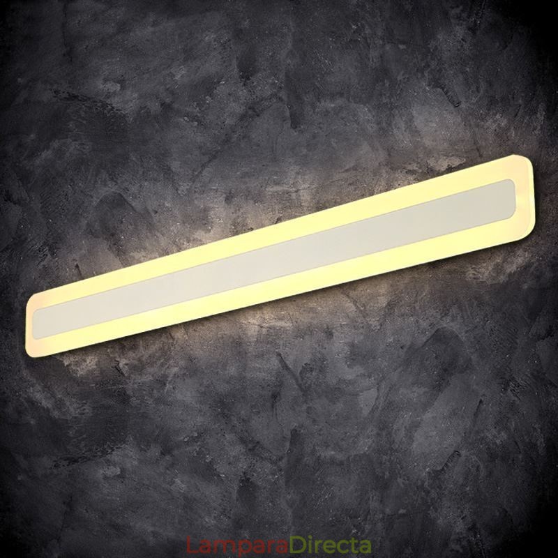 Nueva lámpara de espejo de pared moderna de acrílico cosmético para baño
