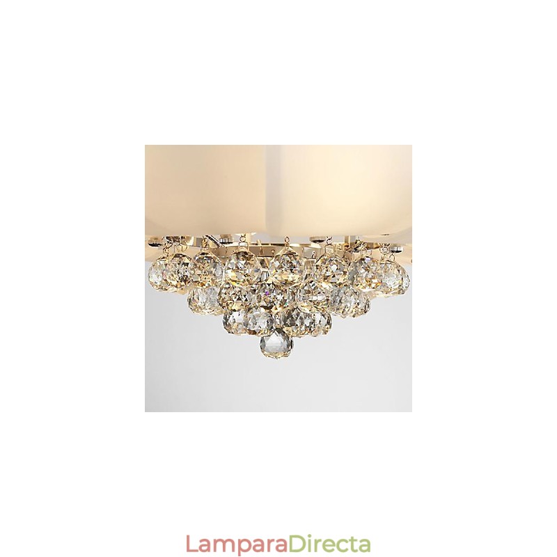 Lámpara colgante de metal galvanizado con cristal, estilo rústico, clásico, tradicional, contemporáneo y vintage.