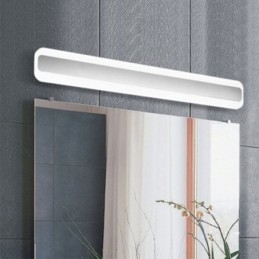 Nueva lámpara de espejo de pared moderna de acrílico cosmético para baño