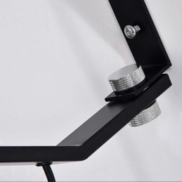 Lámpara de pared de un solo brazo basculante para lectura de cabecera