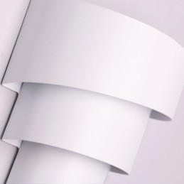 Lámpara de pared minimalista moderna con forma de pastel en espiral, lámpara de noche