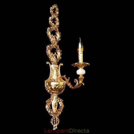 Lámpara de pared europea de lujo con pétalos de jade, lámpara decorativa, iluminación de mesita de noche Lámpara de pared europea de lujo con pétalos de jade, lámpara decorativa, iluminación de mesita de noche