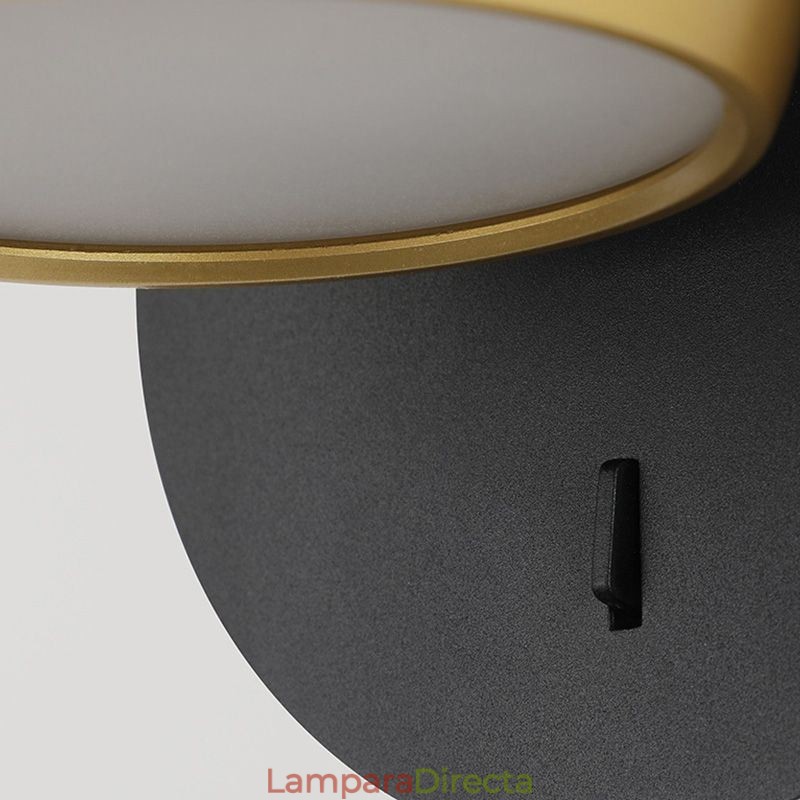 Lámpara de pared giratoria moderna minimalista