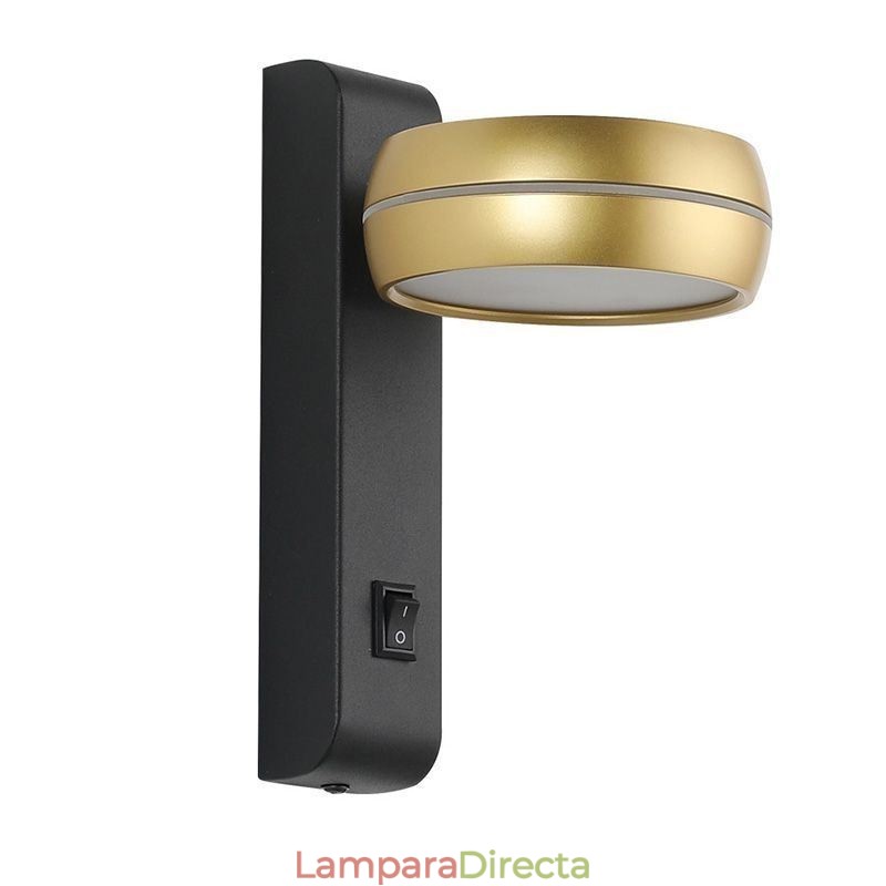Lámpara de pared giratoria moderna minimalista