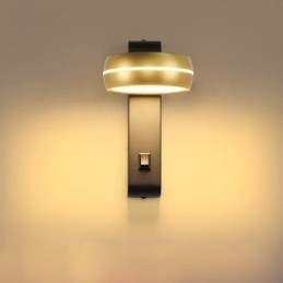 Lámpara de pared giratoria moderna minimalista