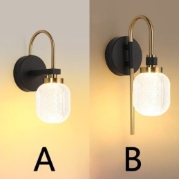 Lámpara de pared acrílica minimalista moderna