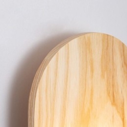 Lámpara de pared decorativa de madera, luces de pasillo de entrada, luz de pared de noche nórdica
