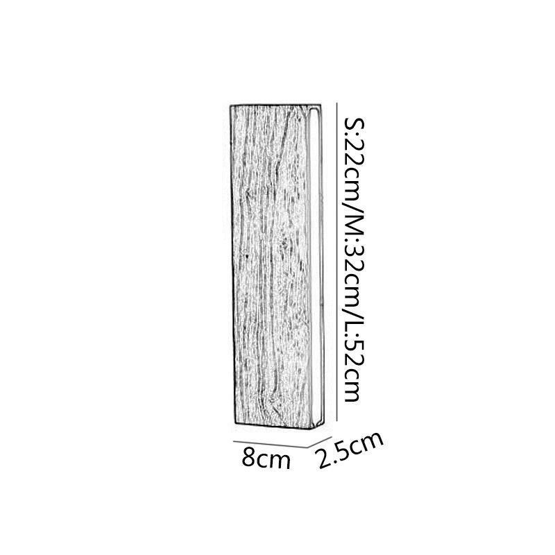 Aplique de pared moderno de madera para entrada, pasillo, luz de noche nórdica