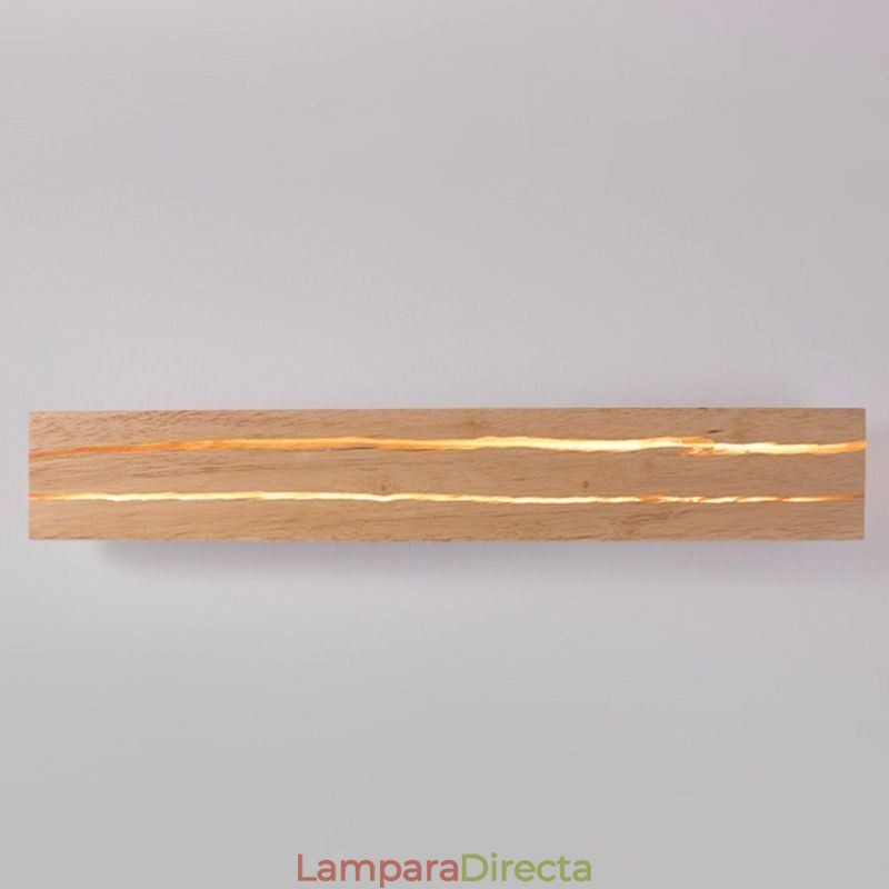 Lámpara de pared de madera moderna, luces de pasillo de entrada, luz de pared de noche nórdica