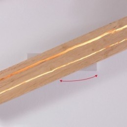 Lámpara de pared de madera moderna, luces de pasillo de entrada, luz de pared de noche nórdica