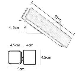 Lámpara de pared de madera maciza europea, iluminación de pared para cabecera, lámparas modernas y sencillas.