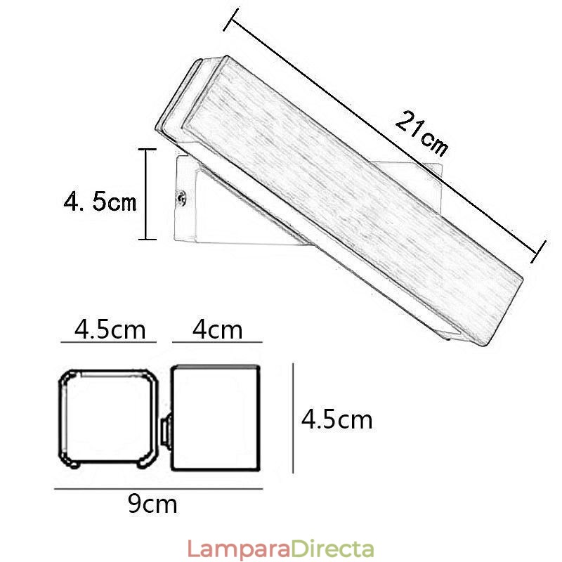 Lámpara de pared de madera maciza europea, iluminación de pared para cabecera, lámparas modernas y sencillas.