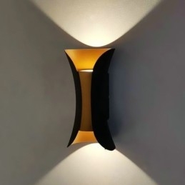 Lámpara de pared moderna, impermeable, para patio, balcón y pasillo.
