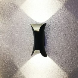 Lámpara de pared moderna, impermeable, para patio, balcón y pasillo.