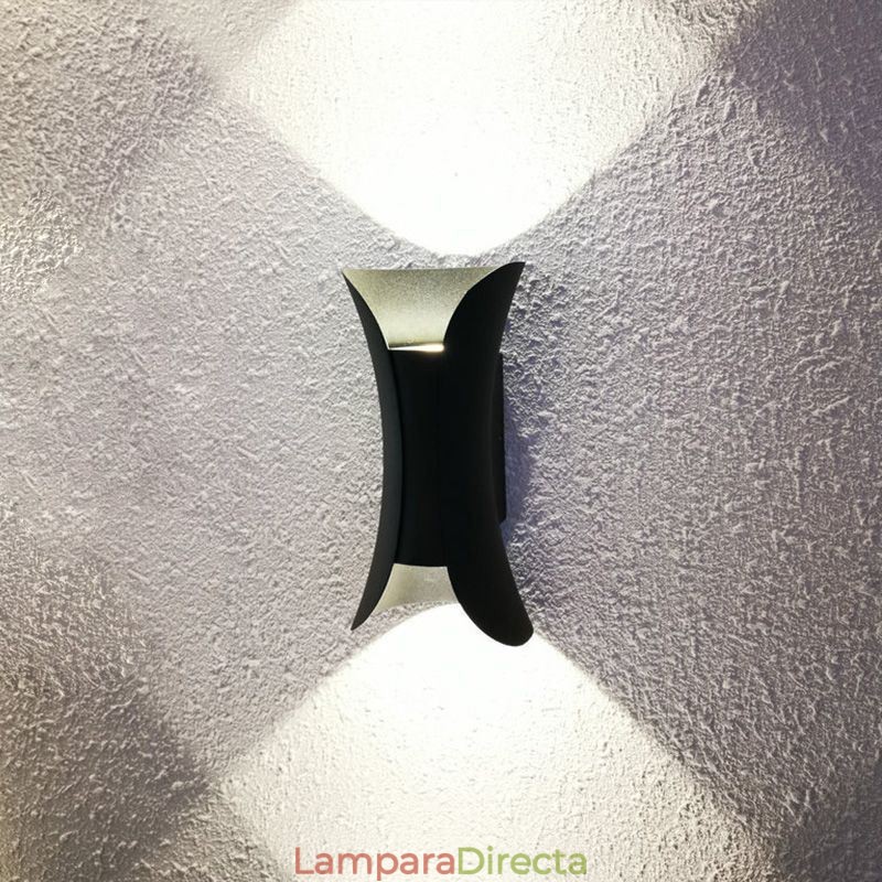Lámpara de pared moderna, impermeable, para patio, balcón y pasillo.