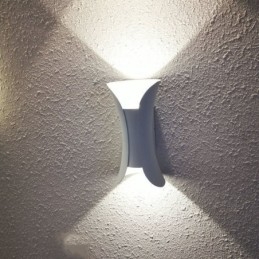 Lámpara de pared moderna, impermeable, para patio, balcón y pasillo.