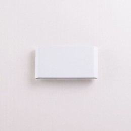 Lámpara de pared moderna, impermeable, de aluminio, sencilla, para interiores.