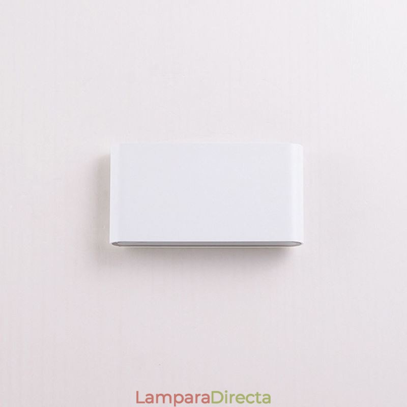 Lámpara de pared moderna, impermeable, de aluminio, sencilla, para interiores.