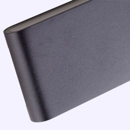 Lámpara de pared moderna, impermeable, de aluminio, sencilla, para interiores.