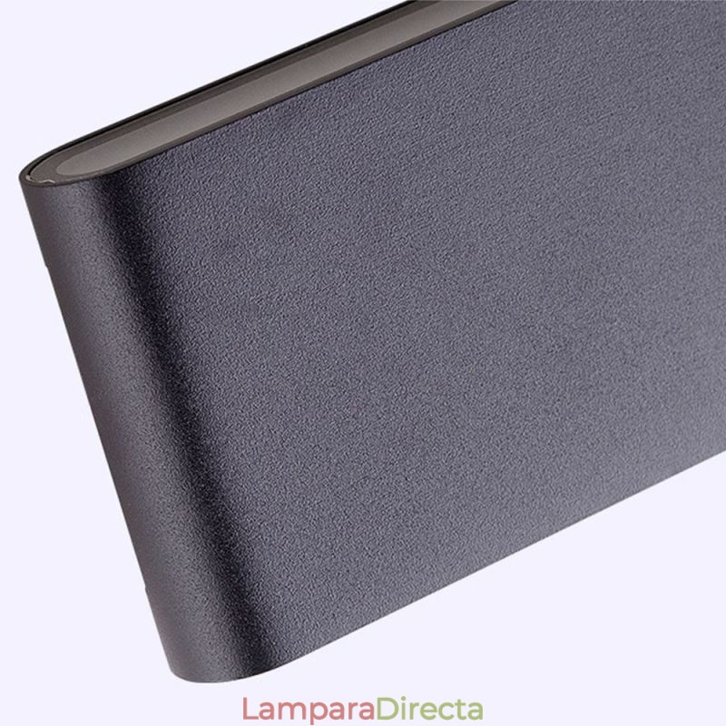 Lámpara de pared moderna, impermeable, de aluminio, sencilla, para interiores.