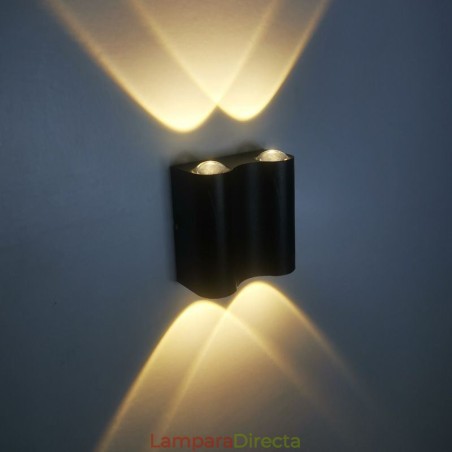 Lámpara de pared de aluminio para balcón, luz de porche montada en superficie Lámpara de pared de aluminio para balcón, luz de porche montada en superficie