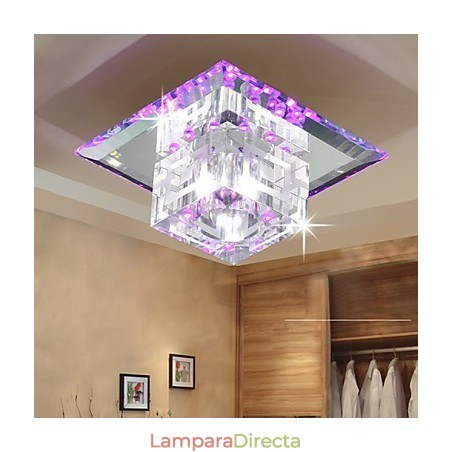 Lámpara de cristal entre focos SMD, lámpara creativa, tubo de luz, luz de cúpula absorbente Lámpara de cristal entre focos SMD, lámpara creativa, tubo de luz, luz de cúpula absorbente