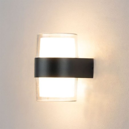 Lámpara de pared minimalista acrílica impermeable para patio Lámpara de pared minimalista acrílica impermeable para patio