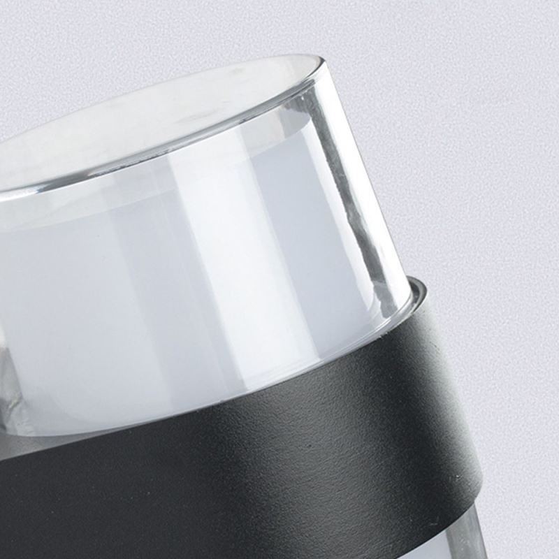 Lámpara de pared minimalista acrílica impermeable para patio