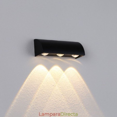 Lámpara de pared de aluminio impermeable para escaleras Lámpara de pared de aluminio impermeable para escaleras