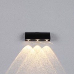 Lámpara de pared de aluminio impermeable para escaleras